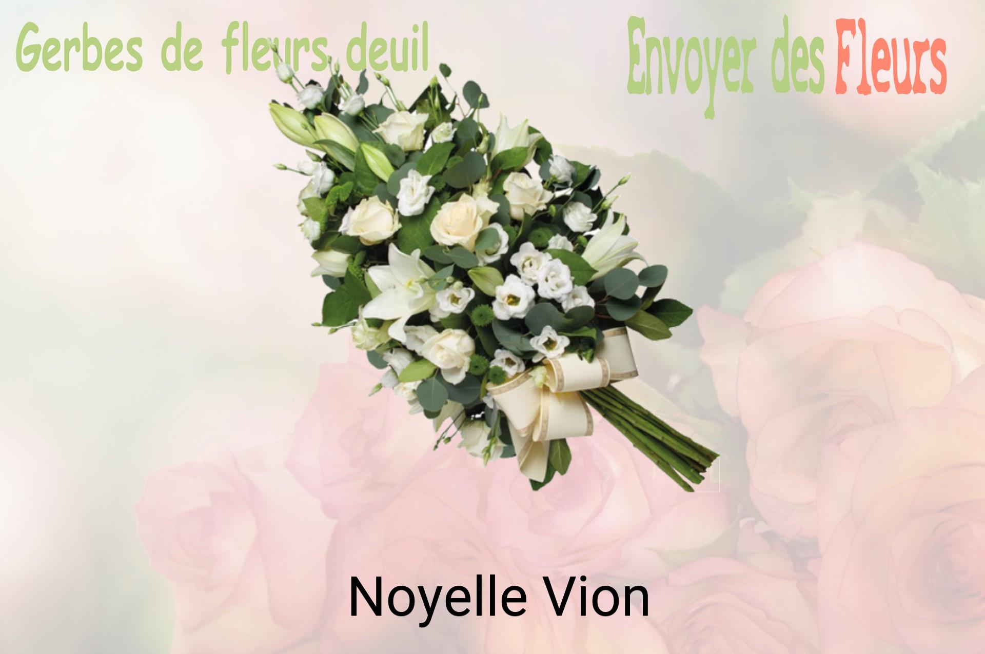 Gerbe de fleurs de deuil livrée à Noyelle-Vion